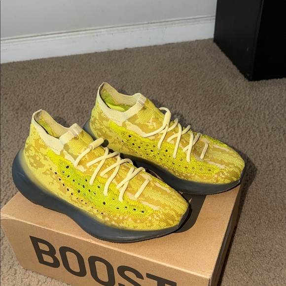 Yeezy Boost in Vibrant Yellow and Black